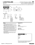 Lightolier C1 User's Manual