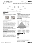 Lightolier EC1-2 User's Manual