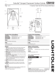 Lightolier CS6132 User's Manual