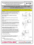 Lightolier C7CW User's Manual