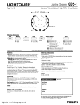 Lightolier CD5-1 User's Manual
