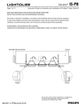 Lightolier Calculite ProSpec Linear Downlight PB User's Manual