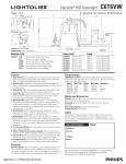 Lightolier C6T6VW User's Manual