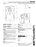 Lightolier CS7142 User's Manual