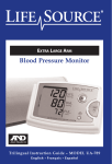 LifeSource UA-789 User's Manual