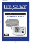 LifeSource UA-767 User's Manual