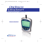 Lifescan UltraSmart User's Manual