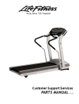 Life Fitness T30 User's Manual