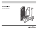 Life Fitness Seated Row User's Manual