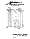 Life Fitness MTRW User's Manual