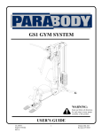 Life Fitness GS1 User's Manual