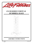 Life Fitness Club Series 7189501 User's Manual