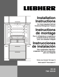 Liebherr HC 20 User's Manual