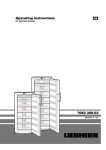 Liebherr 7082 300-03 User's Manual