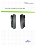 Liebert Ship-Ahead Input/Output Cabinet NXL User's Manual