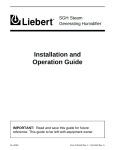 Liebert SL-14050 User's Manual