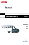 Liebert Network Router micro smart switch User's Manual