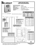 Liebert Interceptor H2120Y444R-03 User's Manual