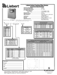 Liebert F277Y800-03 User's Manual