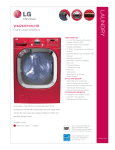LG Washer WM2601HR User's Manual
