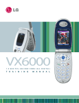 LG VX60001 User's Manual