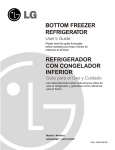 LG REFRIGERADOR LRFC22750 User's Manual