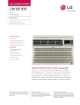 LG LW1511ER Specification Sheet