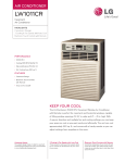 LG LW1011CR Specification Sheet