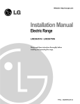 LG LRE30451S User's Manual