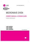 LG LMV1635SW User's Manual