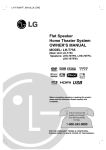 LG LH-T755 User's Manual