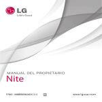 LG 230 Product Manual (Spanish)