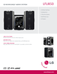 LG LFU850 Product manual