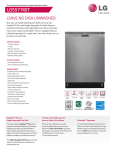 LG LDS5774ST Specification Sheet