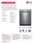 LG LDF7774BB Specification Sheet