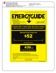 LG LBN10551PV Energy Guide