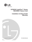 LG HCS6300 User's Manual