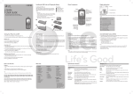 LG GB106 User's Manual