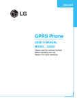 LG G5200 User's Manual