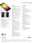 LG D321 Specification Sheet