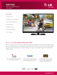 LG 60PV450 Product manual