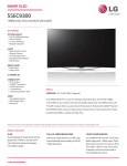 LG 55EC9300 Specification Sheet