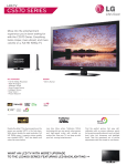 LG 42CS570 Specifications