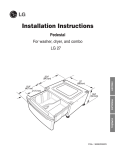 LG 3828ER3020V User's Manual