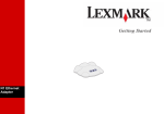 Lexmark N1 User's Manual