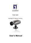 LevelOne FCS-1050 User's Manual