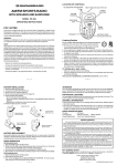 Lenoxx PR-355 User's Manual