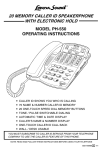 Lenoxx PH-550 User's Manual