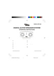 Lenoxx DSP-26A User's Manual