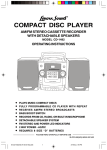 Lenoxx CD-1492 User's Manual